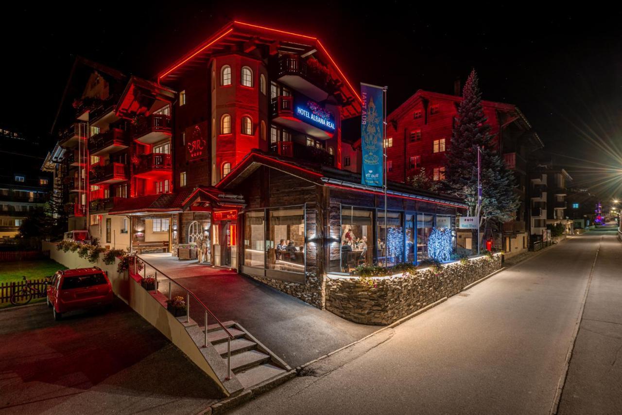 Boutique Hotel Albana Real - Restaurants & Spa Zermatt Exteriör bild